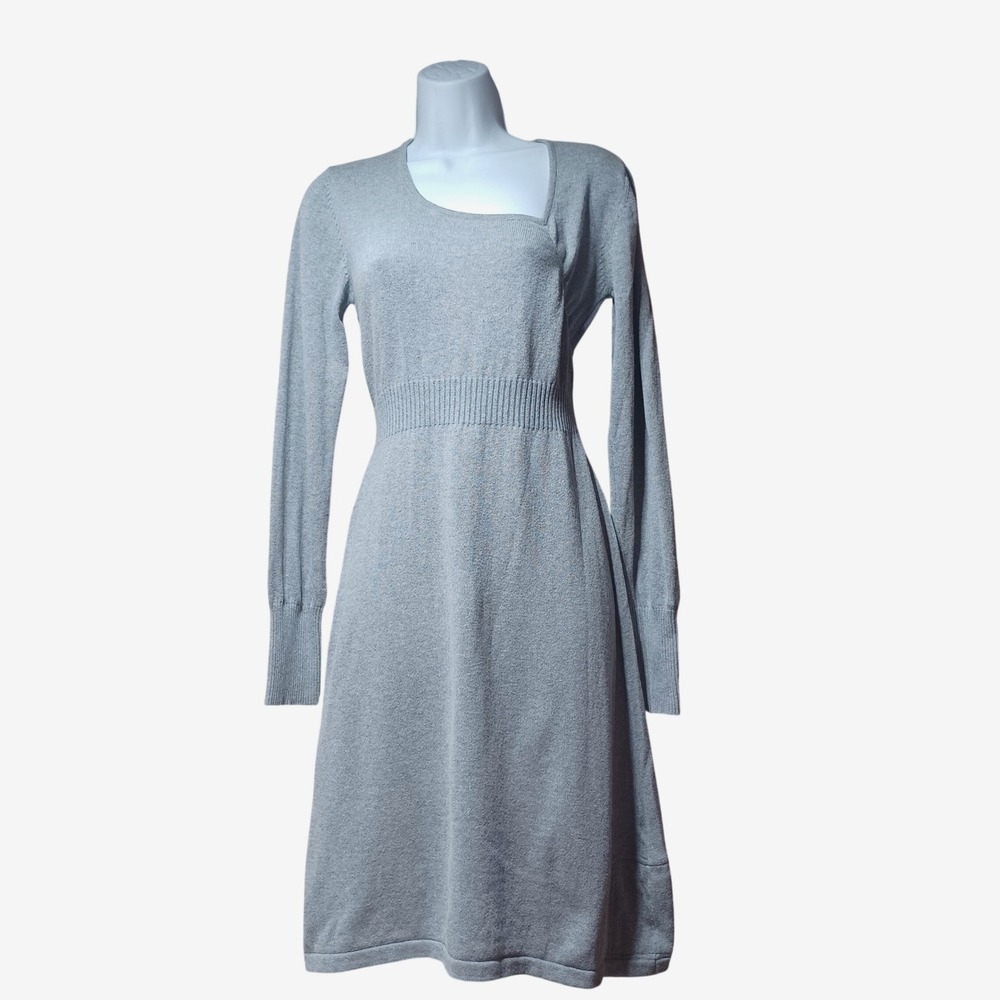 prAna Women M Ziggy Sweater Dress Organic Cotton Wool Balletcore Sustainable